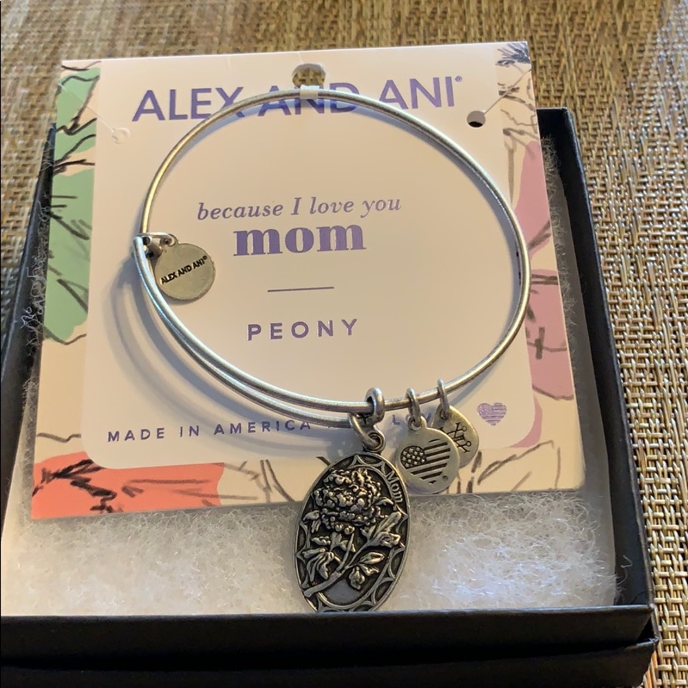 Alex and ani silver bracelet new